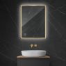 Oltens Nordlis mirror 60x80 cm, rectangular with LED lighting and Klarglas system 64115800 zdj.1