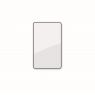 Oltens Nordlis 60x100 cm rechteckiger Spiegel mit LED-Beleuchtung und Klarglas-System, schwarz 64120300 zdj.3