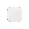 Oltens Nordlis 80x80 cm square mirror with backlighting and heating mat, brushed brass 64125510 zdj.3