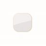 Oltens Nordlis mirror 80x80 cm, square with LED lighting and Klarglas system, gold 64125810 zdj.3