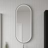 Oltens Nordlis mirror 50x120 cm, oval with LED lighting and Klarglas system 64104300 zdj.10