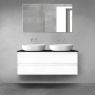 Oltens Vernal wall-mounted base unit 120 cm, white gloss 60019000 zdj.6