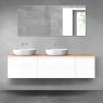 Oltens Vernal zestaw mebli łazienkowych 180 cm z blatem biały połysk/dąb 68530000 zdj.1