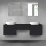 Oltens Vernal zestaw mebli łazienkowych 180 cm z blatem czarny mat 68550300 zdj.1