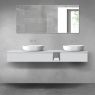 Oltens Vernal bathroom furniture set 180  cm with countertop, matte grey 68657700 zdj.1