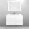 Oltens Vernal set: 80 cm vanity unit with Stila LavaForm washbasin in glossy white 68809000 zdj.3