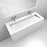 Oltens Vernal set: 120 cm vanity unit with Stila LavaForm washbasin in matt grey/gloss white 68816700 zdj.2