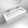 Oltens Vernal set: 120 cm vanity unit with Stila LavaForm washbasin in matt grey/matt white 68828700 zdj.2