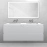 Oltens Vernal set: 120 cm vanity unit with Stila LavaForm washbasin, matt grey/matt white 68829700 zdj.1