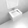 Oltens Vernal set: 60 cm vanity unit with Stila LavaForm washbasin in matt grey/gloss white 68831700 zdj.2