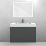 Oltens Vernal set: 80 cm vanity unit with Stila LavaForm washbasin in matt graphite/gloss white 68833400 zdj.3