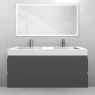 Oltens Vernal set: 120 cm vanity unit with Stila LavaForm washbasin in matt graphite/gloss white 68839400 zdj.3
