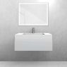 Oltens Vernal-Set: 80 cm breiter Waschtischunterschrank mit Stila LavaForm-Waschbecken in Mattgrau/Mattweiß 68844700 zdj.3