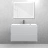 Oltens Vernal set: 80 cm vanity unit with Kalla LavaForm washbasin in matt grey/gloss white 68853700 zdj.3