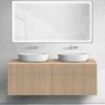 Oltens Lun Rila set: 140 cm grooved vanity unit with an oak worktop 68884060 zdj.1