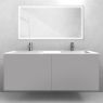 Oltens Lun set: 140 cm vanity unit with Stila LavaForm washbasin in cashmere/gloss white 68887900 zdj.3