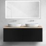 Oltens Lun szafka podumywalkowa 140 cm czarny mat 60040300 zdj.5