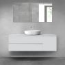 Oltens Vernal bathroom furniture set 140 cm with countertop, matte grey 68262700 zdj.1