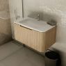 Oltens Hamnes umywalka 120x46,1 cm prostokątna meblowa PureSurface biały mat 40215900 zdj.5