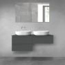 Oltens Vernal bathroom furniture set 120 cm with countertop, matte graphite 68234400 zdj.2