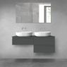 Oltens Vernal bathroom furniture set 120 cm with countertop, matte graphite 68234400 zdj.1