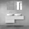 Oltens Vernal bathroom furniture set 120 cm with countertop, matte grey 68234700 zdj.2