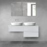 Oltens Vernal bathroom furniture set 120 cm with countertop, matte grey 68234700 zdj.1