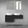 Oltens Vernal bathroom furniture set 120 cm with countertop, matte black 68234300 zdj.2