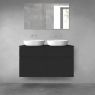 Oltens Vernal bathroom furniture set 120 cm with countertop, matte black 68300300 zdj.1