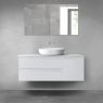 Oltens Vernal bathroom furniture set 120 cm with countertop, matte grey 68209700 zdj.1