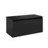 Oltens Vernal wall-mounted base unit 100 cm with countertop, matte black 68105300 zdj.3