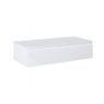 Oltens Vernal wall-mounted base unit 100 cm with countertop, white gloss 68102000 zdj.3