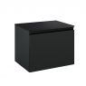 Oltens Vernal szafka 60 cm podumywalkowa wisząca z blatem czarny mat 68104300 zdj.3