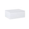 Oltens Vernal szafka 60 cm podumywalkowa wisząca z blatem biały połysk 68100000 zdj.2