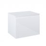 Oltens Vernal Waschbeckenunterschrank wandhängend 60 cm mit Waschbeckenplatte weiß glänzend 68104000 zdj.3