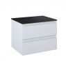 Oltens Vernal závěsná umyvadlová skříňka 60 cm s deskou, matná šedá/matná černá 68118700 zdj.3
