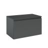 Oltens Vernal wall-mounted base unit 80 cm with countertop, matte graphite 68127400 zdj.3