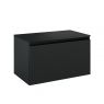 Oltens Vernal wall-mounted base unit 80 cm with countertop, matte black 68127300 zdj.3
