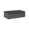 Oltens Vernal wall-mounted base unit 80 cm with countertop, matte graphite 68101400 zdj.3