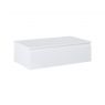 Oltens Vernal szafka 80 cm podumywalkowa wisząca z blatem biały połysk 68101000 zdj.3