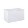 Oltens Vernal wall-mounted base unit 80 cm with countertop, white gloss 68127000 zdj.3