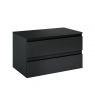 Oltens Vernal wall-mounted base unit 80 cm with countertop, matte black 68116300 zdj.3