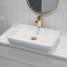 Oltens Solberg Aufsatzwaschbecken 62x41,5 cm rechteckig weiß 40318000 zdj.8