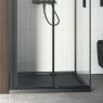 Oltens Superior sprchová vanička, obdélníková 100x80 cm, akrylátová, matná černá 15002300 zdj.8
