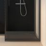 Oltens Superior shower tray 120x80 cm rectangular acrylic matte black 15003300 zdj.7
