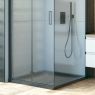 Oltens Superior shower tray square 80x80 cm acrylic matte black 17002300 zdj.10