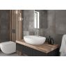 Oltens Hamnes Thin Aufsatzwaschbecken 62x42 cm oval mit SmartClean-Schicht weiß 41814000 zdj.17