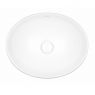 Oltens Etne countertop wash basin 40x33 cm oval with SmartClean film white 40813000 zdj.3