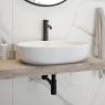 Oltens Hamnes Aufsatzwaschbecken 60x42,5 cm oval mit SmartClean-Schicht weiß 40815000 zdj.9