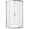 Oltens Vorma kabina prysznicowa 90x90 cm półokrągła chrom połysk/szkło przezroczyste 20102100 zdj.1